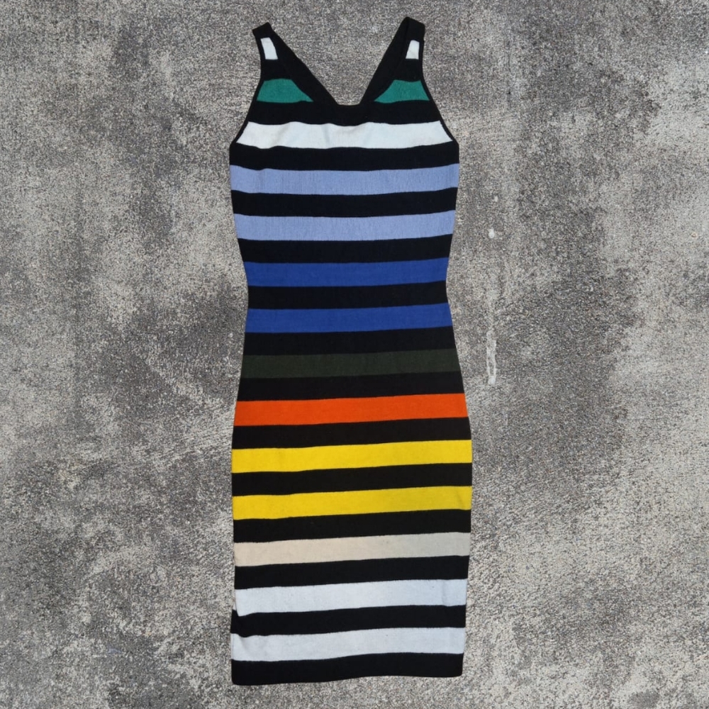 Rainbow Summer Bodycon Dress